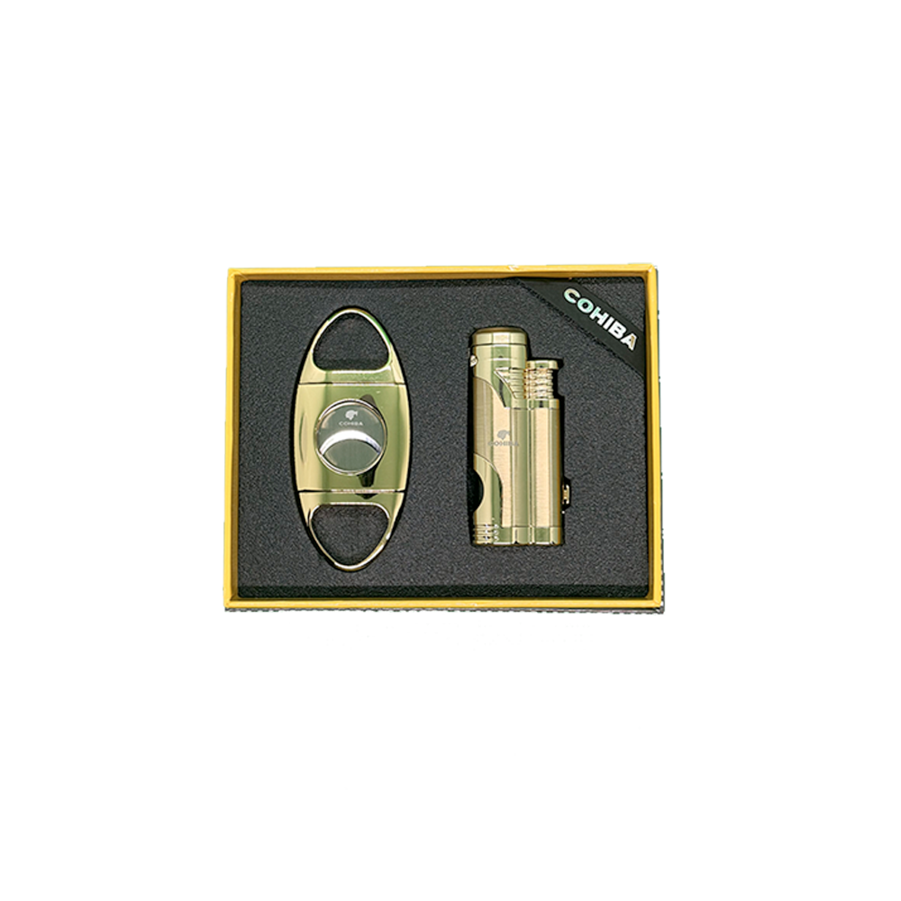 CHAR. KIT - CORTADOR+MACARICO - COHIBA T14C GOLD