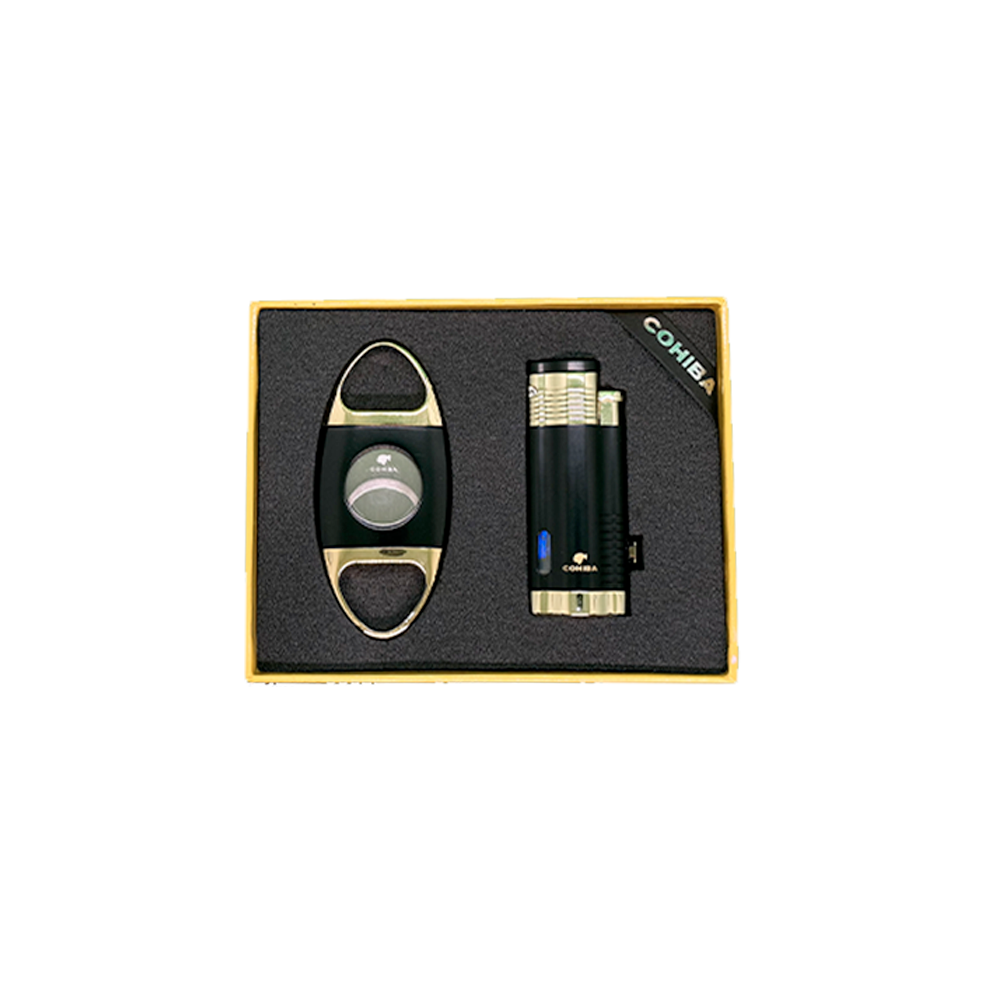 CHAR. KIT - CORTADOR+MACARICO - COHIBA T15C BLACK