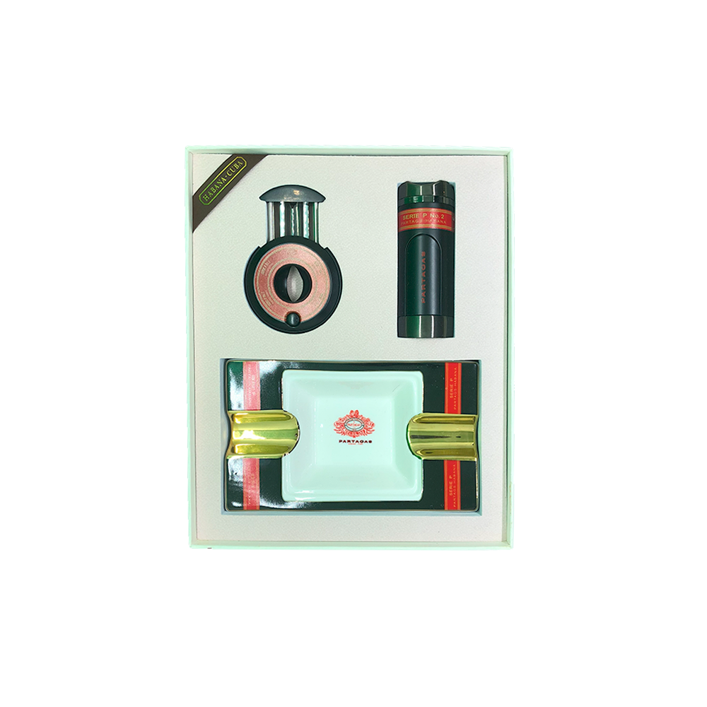 CHAR. KIT - CORTADOR+MACARICO+CINZEIRO - PARTAGAS T70D