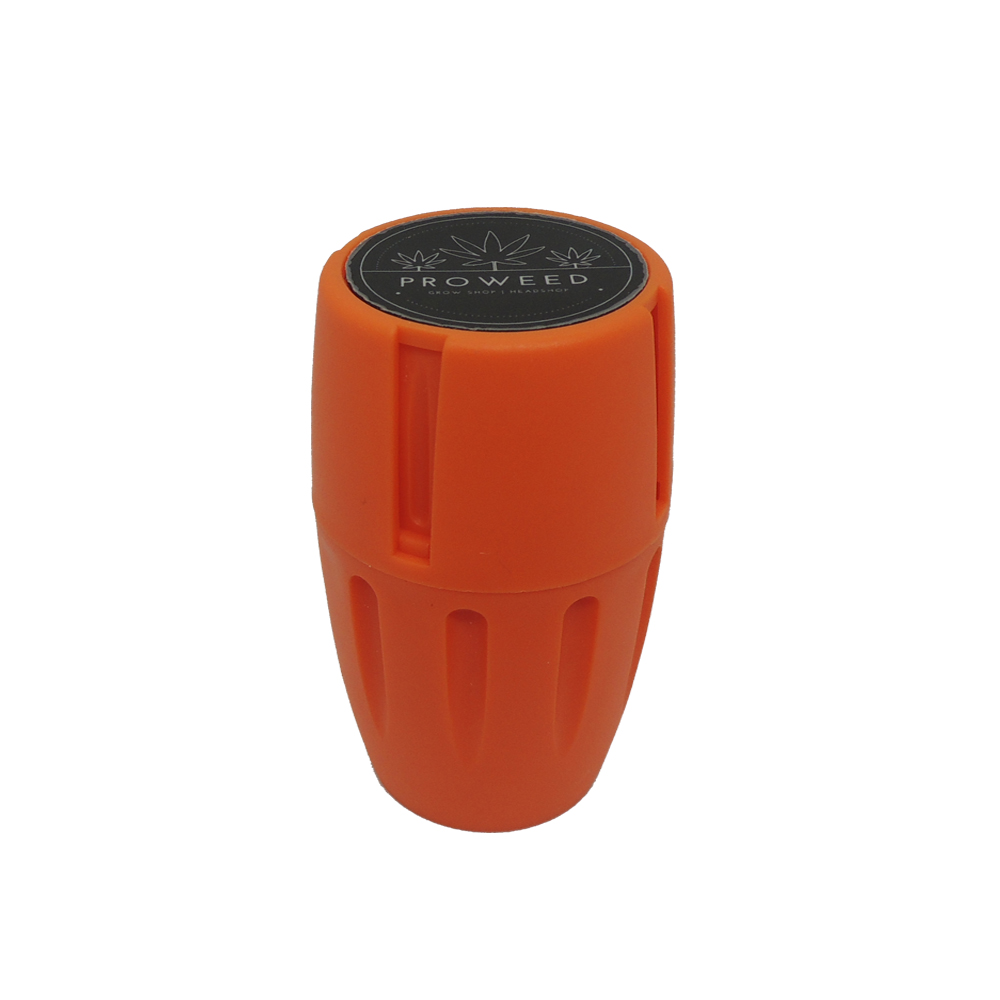 DICH. PLASTICO - MEDTAINER - LARANJA