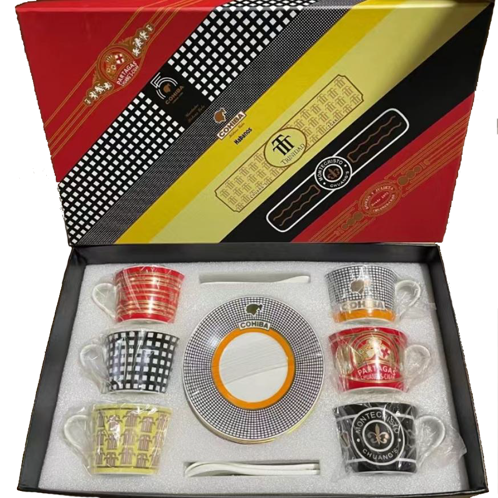 TEA SET - 6 CUPS CUBA BRANDS